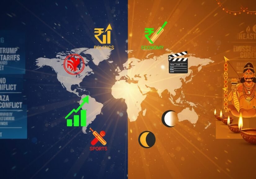 India global news highlights September October 2025 politics economy sports featured image